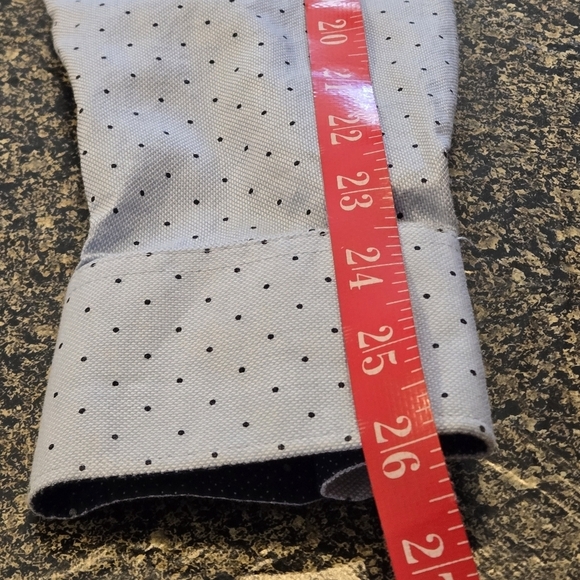 Denim & Flower Ricky Singh Light Blue Polka Dot Button Up Shirt Men's size M - Picture 16 of 16